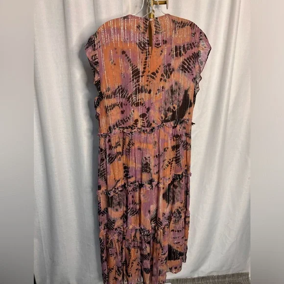 Anthropologie Verb Pallavi Singhee Tie Dye Maxi Dress - Picture 9 of 10